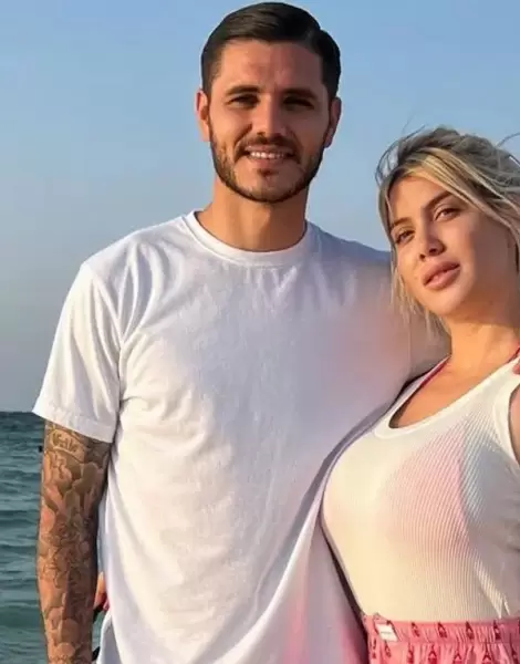 Mauro Icardi y Wanda Nara
