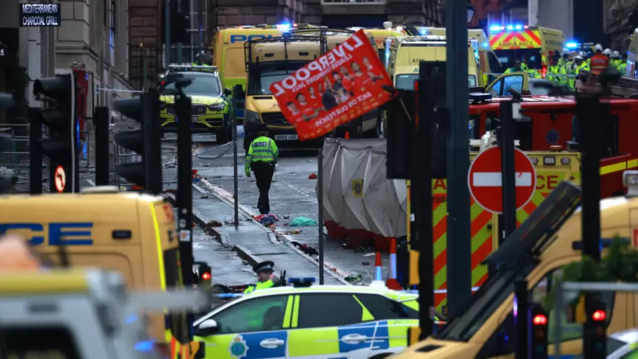 Atropello masivo en Liverpool