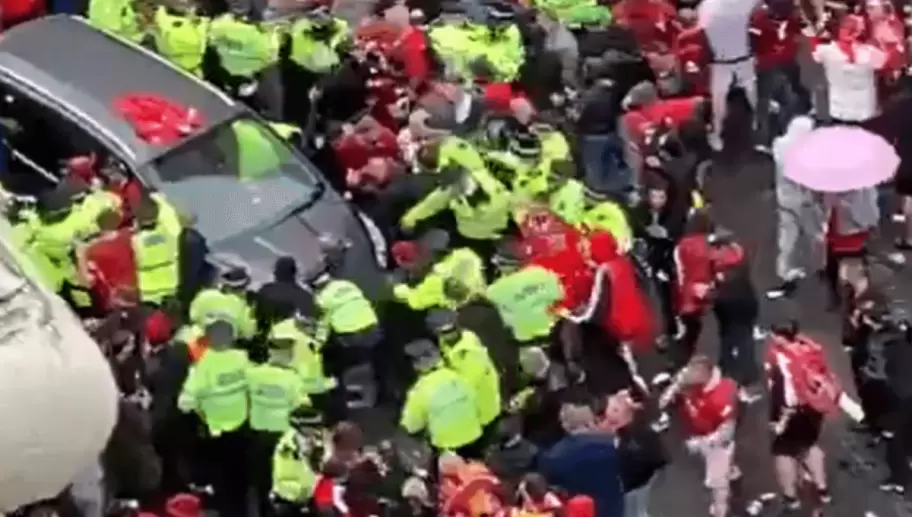 Atropello masivo en Liverpool