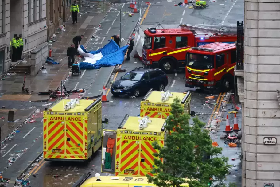 Atropello masivo en Liverpool