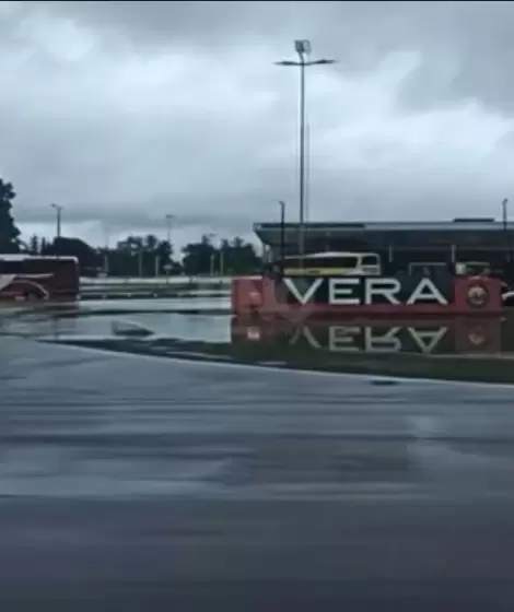 Vera bajo el agua.