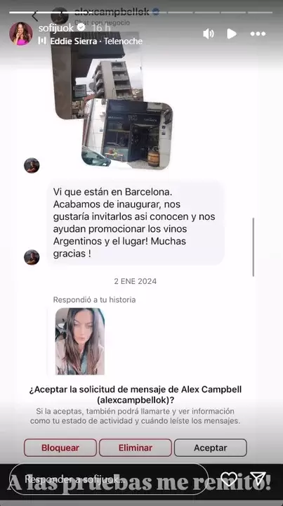 Acusaron a Sofía 'Jujuy' Jiménez de "robamaridos" y ella expuso los mensajes