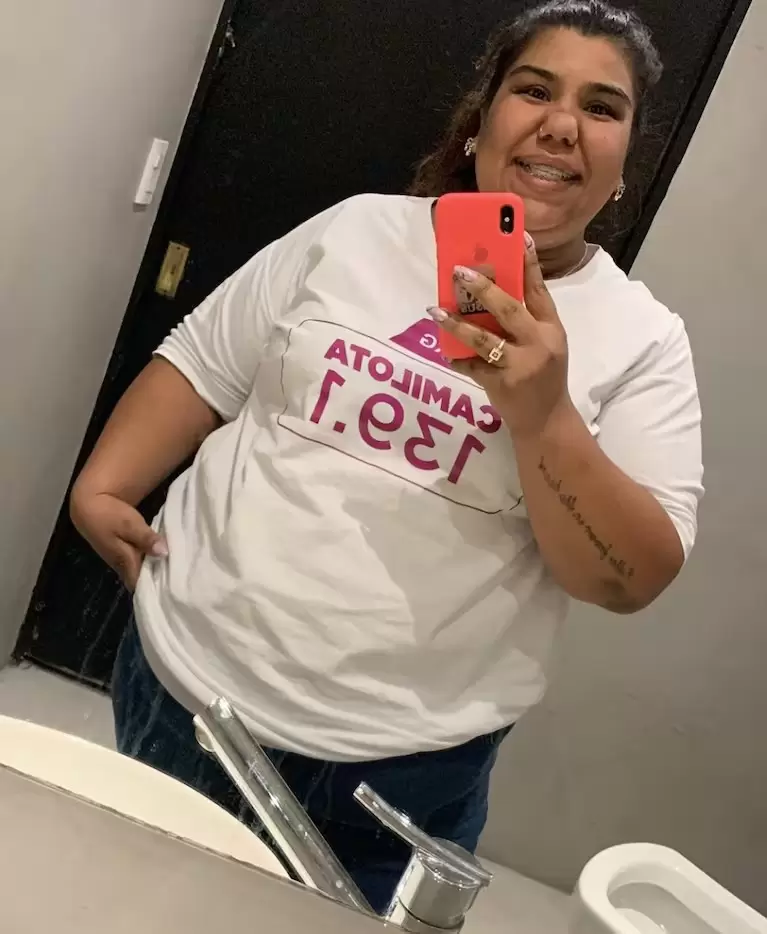 Camila Deniz recibió el alta de Cuestión de Peso