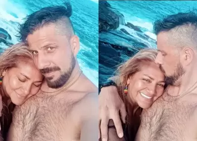 Gladys "La Bomba Tucumana" y su novio, Luciano Ojeda