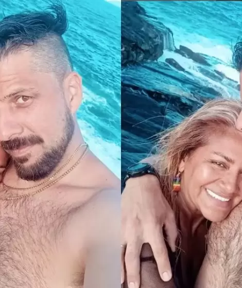 Gladys "La Bomba Tucumana" y su novio, Luciano Ojeda