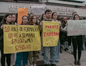 Los residentes del Hospital Garrahan a la cabeza de la pelea contra el ahogo presupuestario.