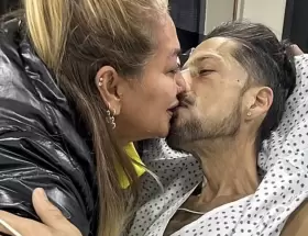 La última foto de Gladys "La Bomba Tucumana" y su fallecido novio Luciano Ojeda.
