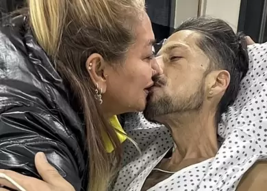 La última foto de Gladys "La Bomba Tucumana" y su fallecido novio Luciano Ojeda.