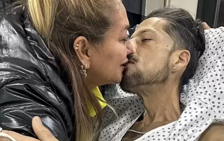 La última foto de Gladys "La Bomba Tucumana" y su fallecido novio Luciano Ojeda.