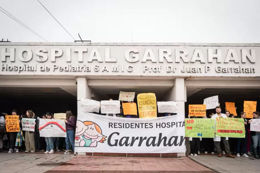 El Garrahan se mantiene de pie y en lucha ante las amenazas del gobierno libertario