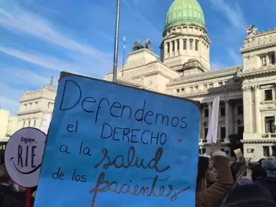 La cita fue a partir de las 10 hs en el Congreso.