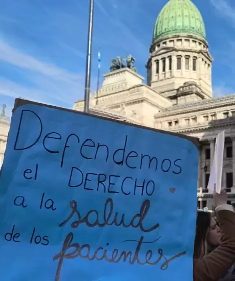 La cita fue a partir de las 10 hs en el Congreso.