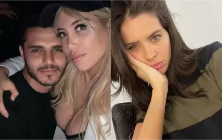 Mauro Icardi, Wanda Nara y la China Suárez