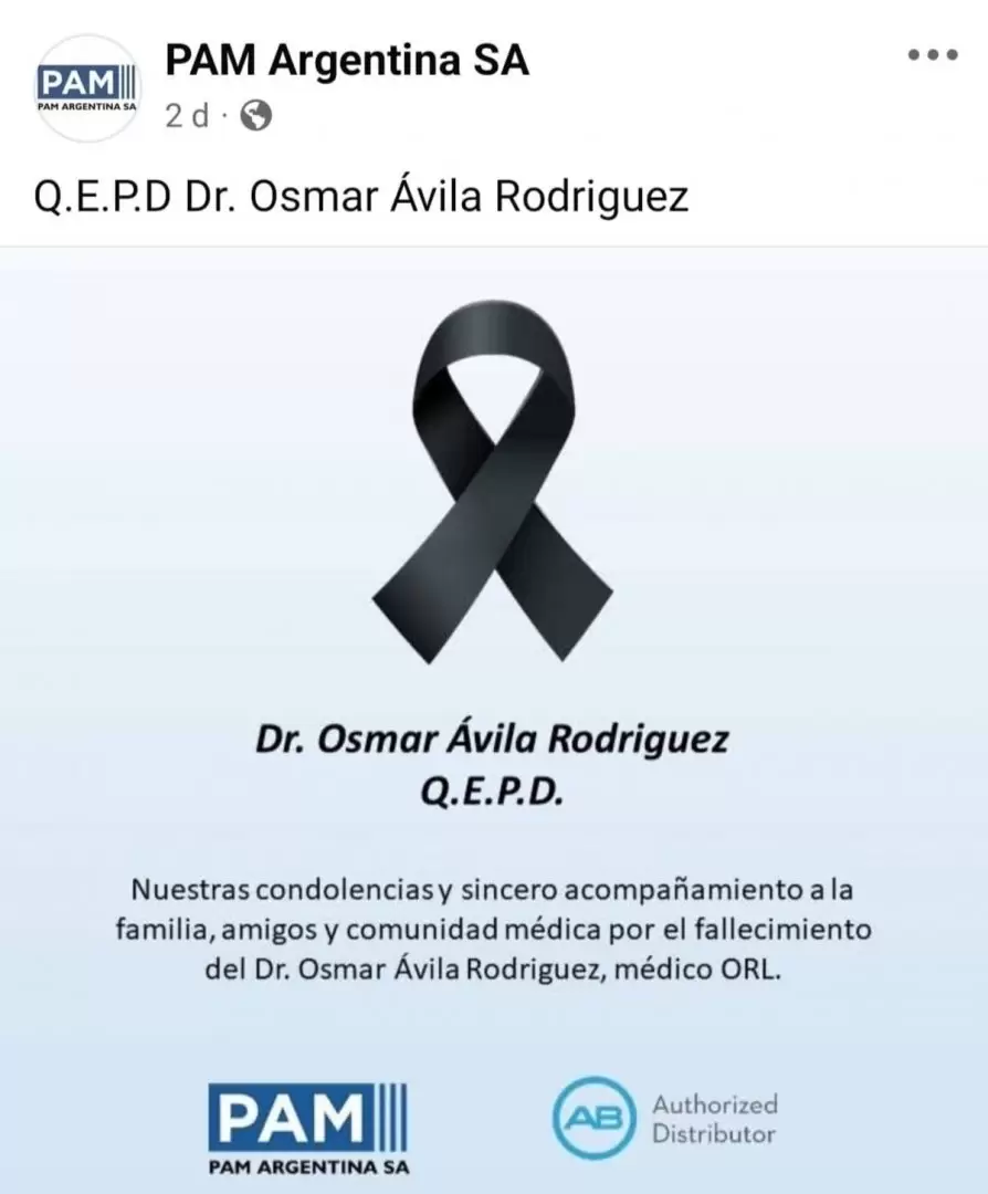 Encontraron muerto a un médico colombiano que estaba desaparecido