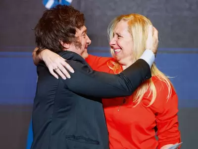Javier y Karina Milei