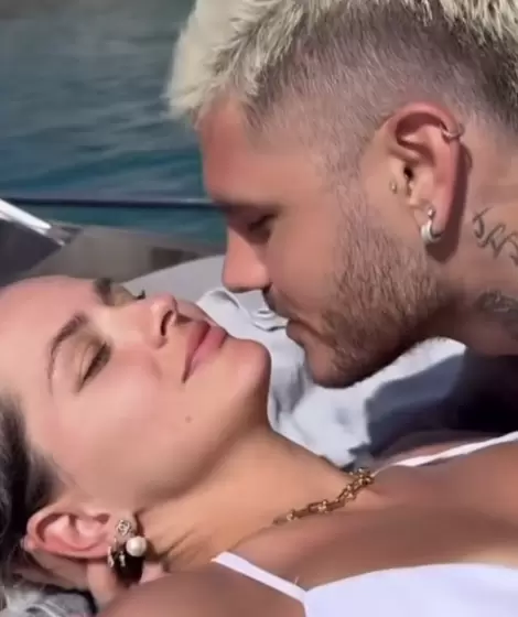 Mauro Icardi compartió unas románticas postales junto a la China Suárez.