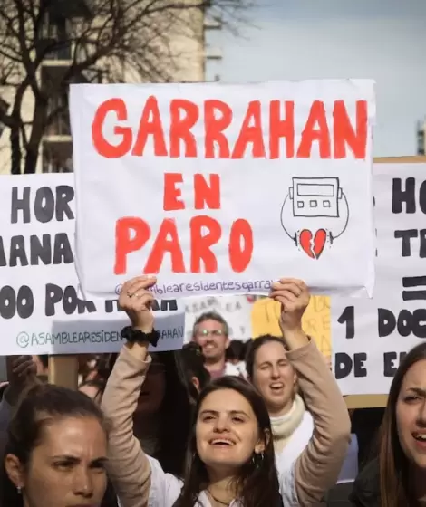 Los residentes del Hospital Garrahan prendieron la mecha y ahora se sumó el Posadas.