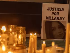 "Ni una menos": Velada silenciosa en pedido de justicia por Millaray