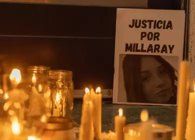 "Ni una menos": Velada silenciosa en pedido de justicia por Millaray