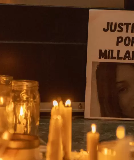 "Ni una menos": Velada silenciosa en pedido de justicia por Millaray