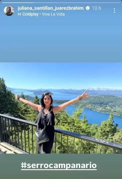 La diputada nacional Juliana Santillán y la vez que escribió "serro" en vez de "cerro".