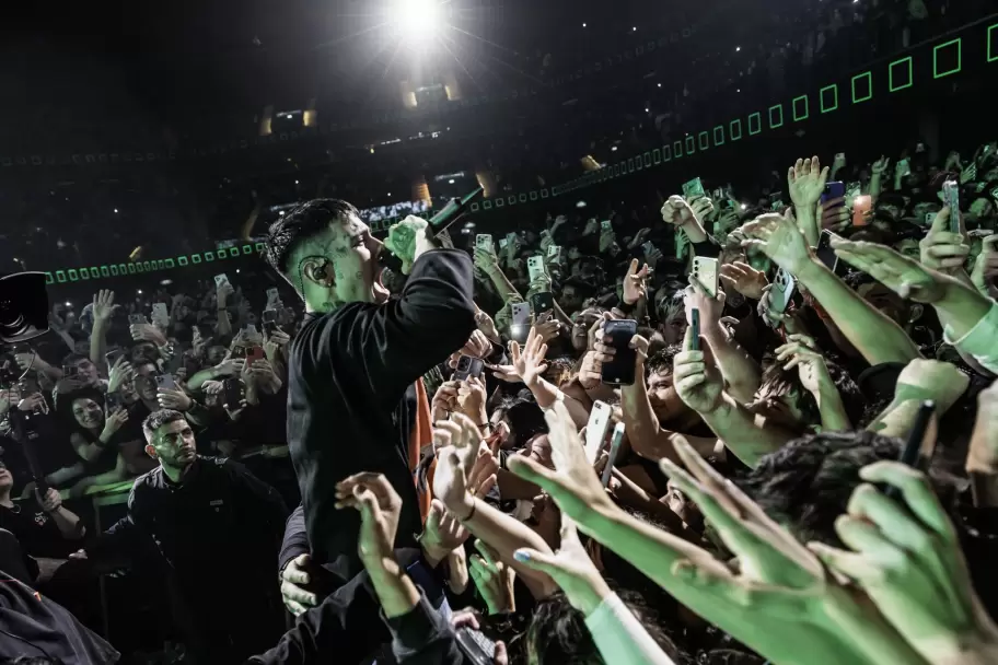 Duki en el Movistar Arena