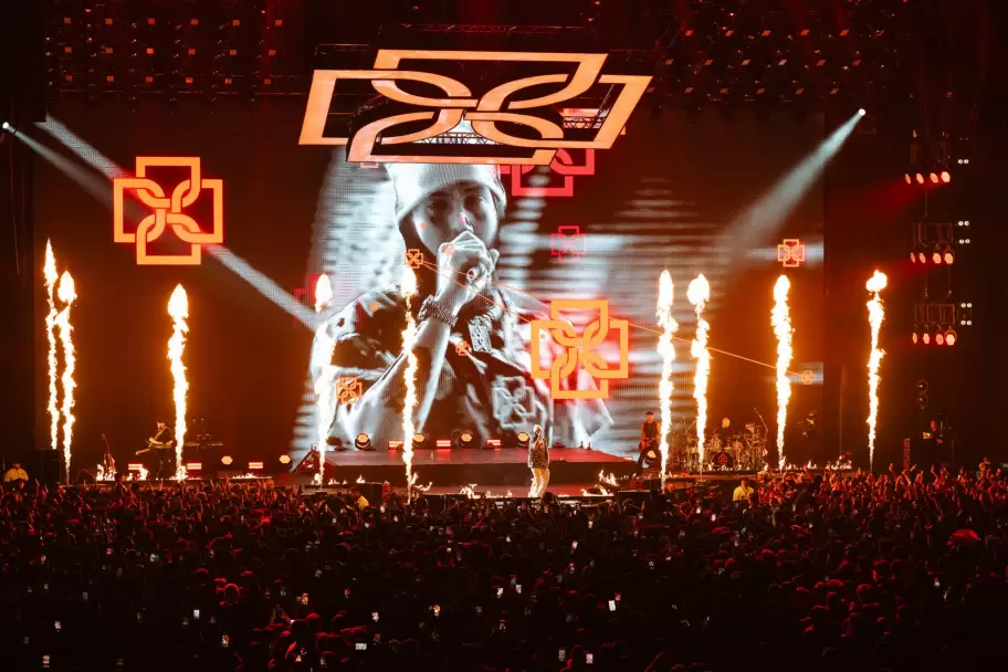 Duki en el Movistar Arena
