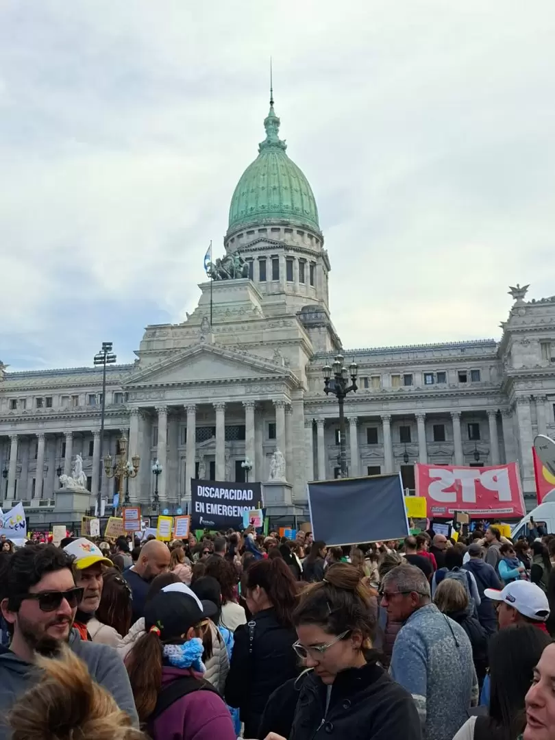 El Congreso fue testigo de varias marchas a la vez