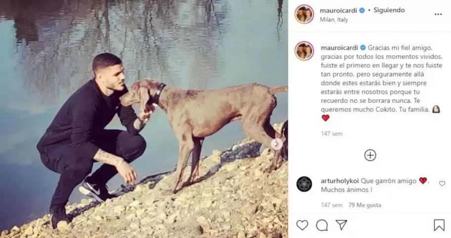 La fuerte acusación de Wanda Nara a Mauro Icardi sobre un perro de la familia: "Lo prendió fuego"