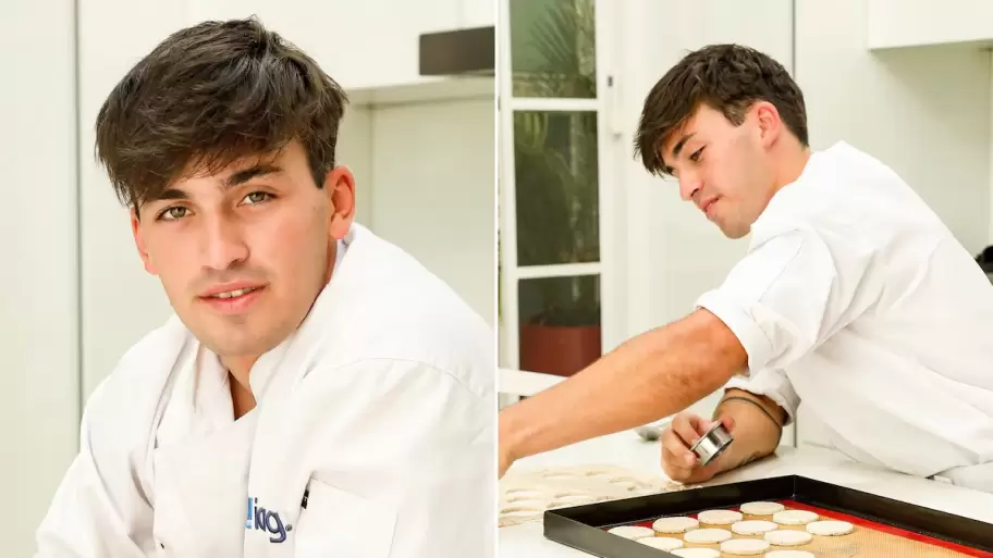 Tras apostar al deporte, Toto Otero encontró su lugar seguro en la pastelería
