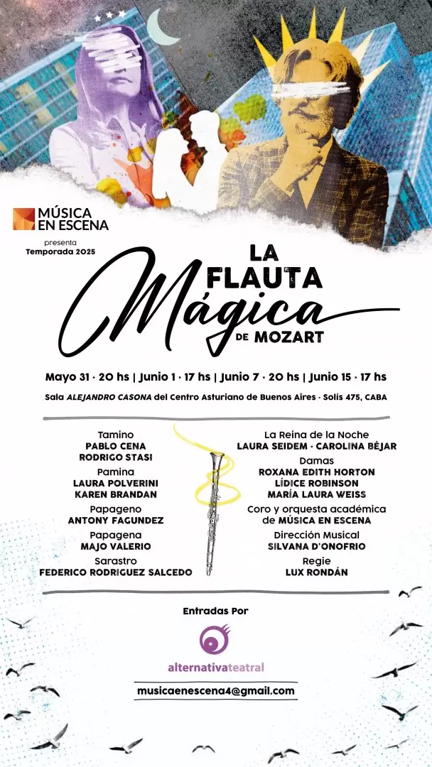 La Flauta Mágica por Silvana D'Onofrio