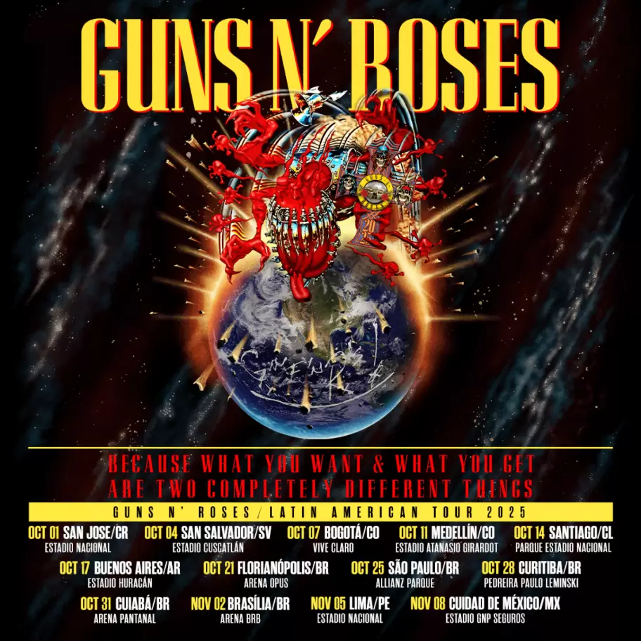 Guns N' Roses vuelve a Argentina