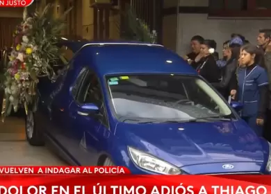 "No es justo": el último adiós a Thiago Correa, el nene de 7 años asesinado por un policía en La Matanza