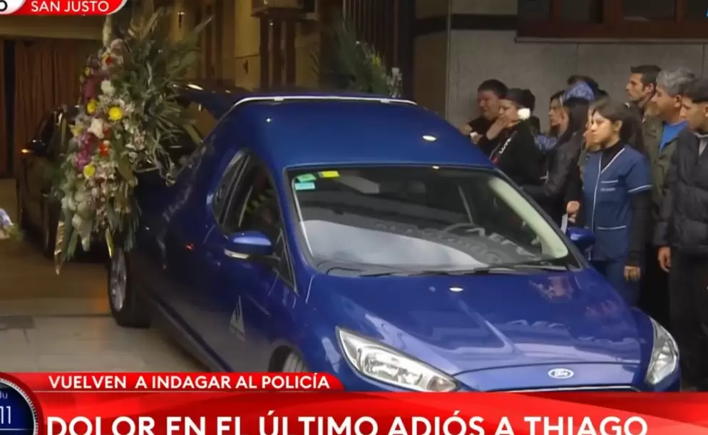 "No es justo": el último adiós a Thiago Correa, el nene de 7 años asesinado por un policía en La Matanza
