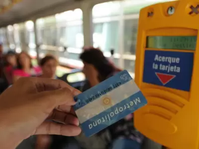 La tarjeta Metropolitana pertenece al vicepresidente de AETAT, Jorge Berreta.