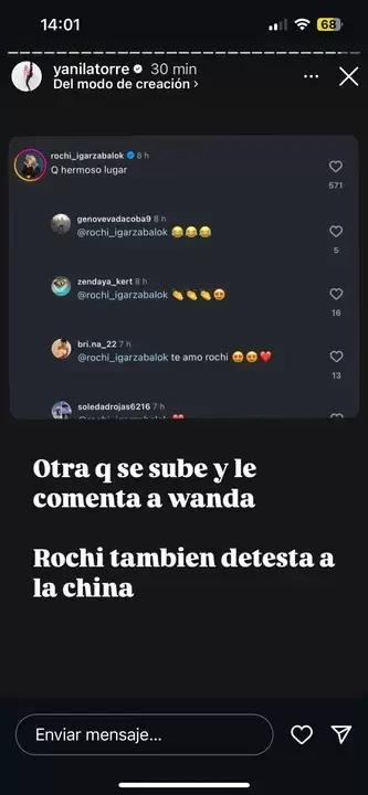 Aseguran que el quiebre de la relación fue por una foto de la cantante con Wanda Nara.