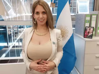 La diputada nacional libertaria Mar�a Celeste Ponce.