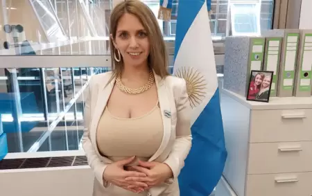 La diputada nacional libertaria Mar�a Celeste Ponce.