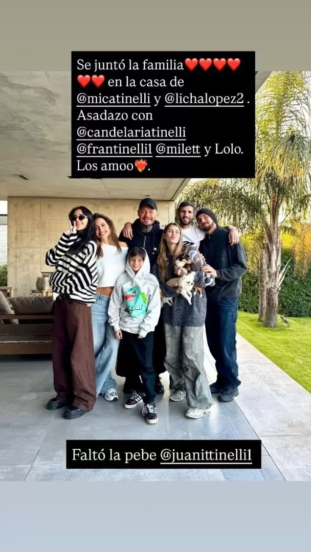 La foto que confirma que Milett Figueroa y Tinelli siguen juntos