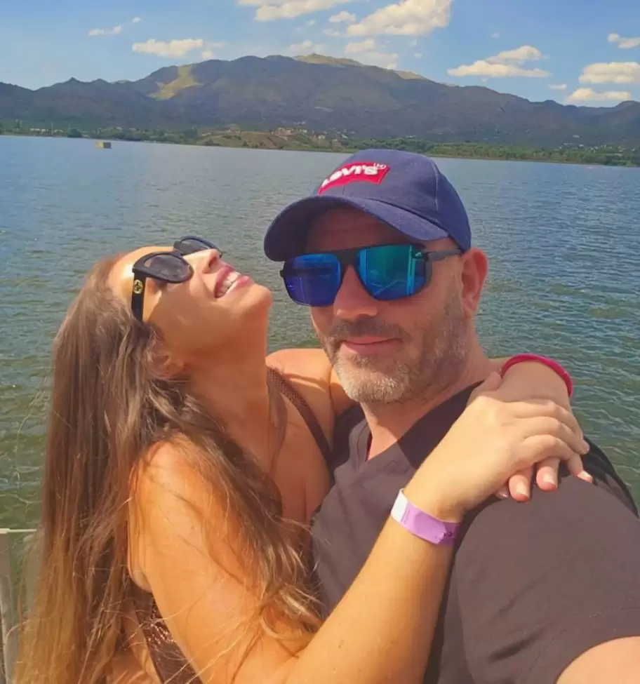Mar Tarres y su novio Pablo