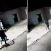 "Fueron unos cintazos, nada más": le pegó a su hijo, golpeó a su ex esposa en plena calle y un vecino le disparó