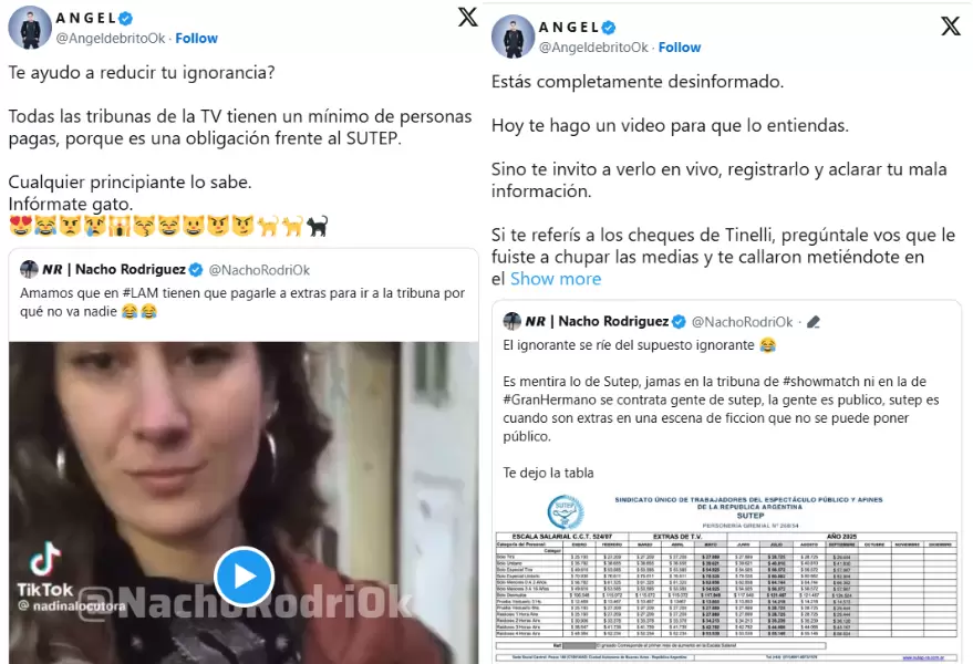 Ángel De Brito salió al cruce por la polémica de la tribuna de LAM