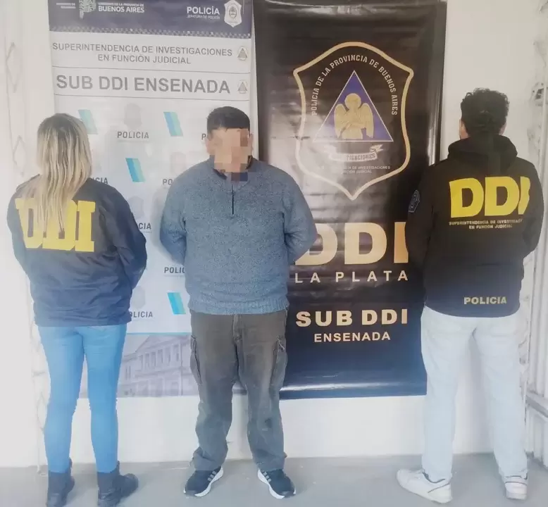 Jonatan Ezequiel Cadenas fue detenido en Punta Lara, tras ser acusado de violación por su sobrina.