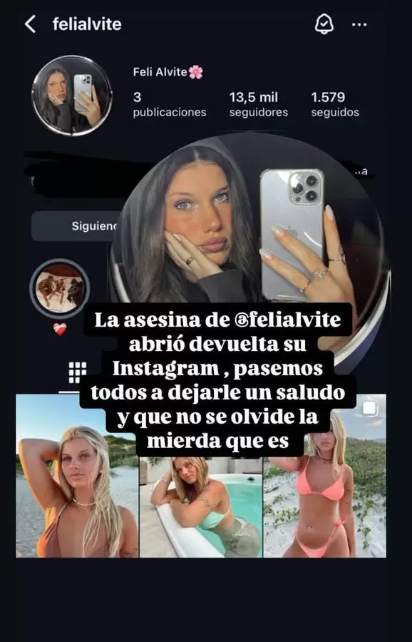 Los mensajes que recibió la acusada