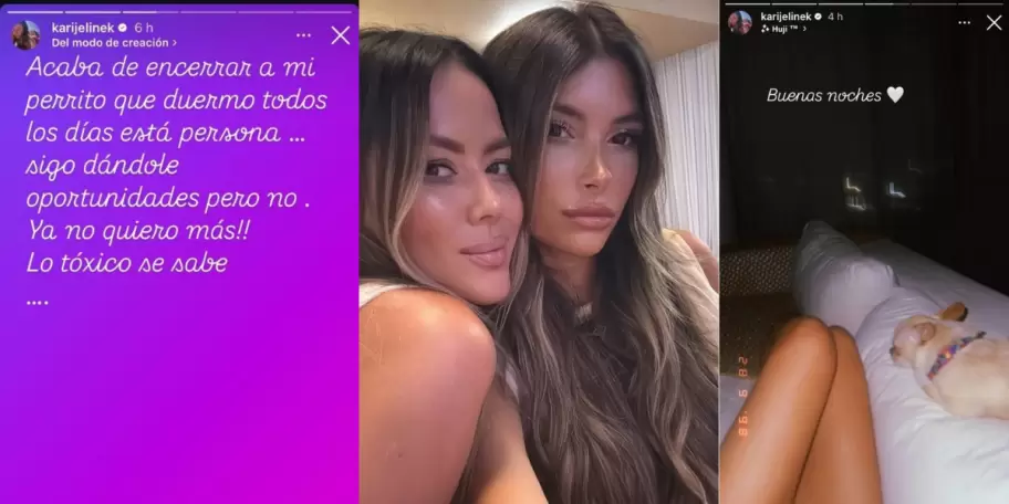 Karina Jelinek subió fuertes denuncias y las miradas apuntan a su novia, Flor Parise
