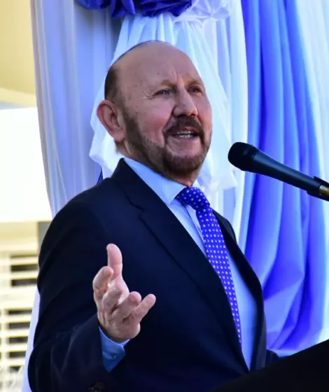 Gildo Insfrán, gobernador de Formosa