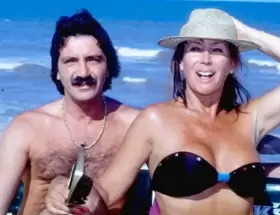 Luis Vadal� y Moria Cas�n fueron pareja durante los a�os 90.