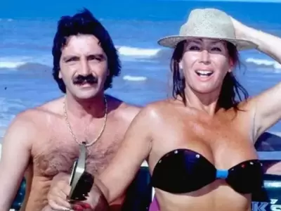 Luis Vadal� y Moria Cas�n fueron pareja durante los a�os 90.