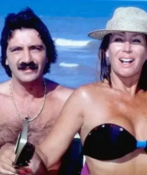 Luis Vadal� y Moria Cas�n fueron pareja durante los a�os 90.