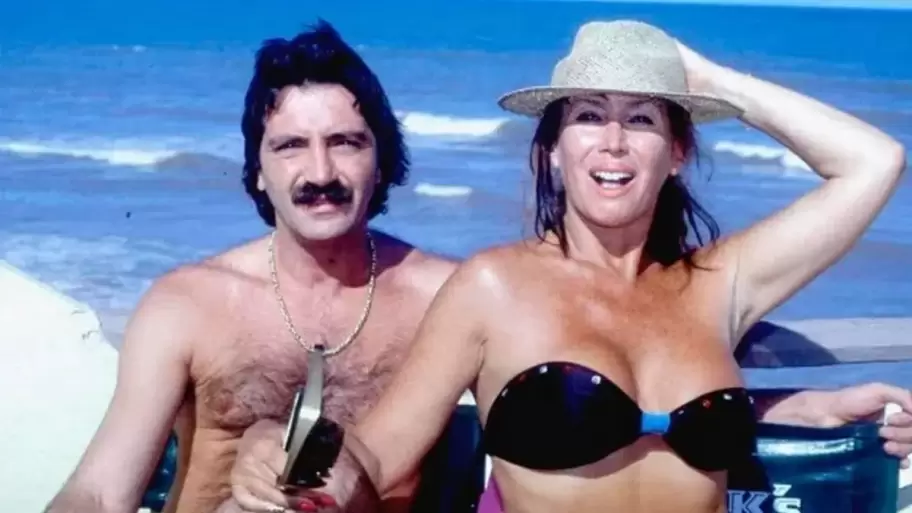 Luis Vadalá y Moria Casán fueron pareja durante los años 90.